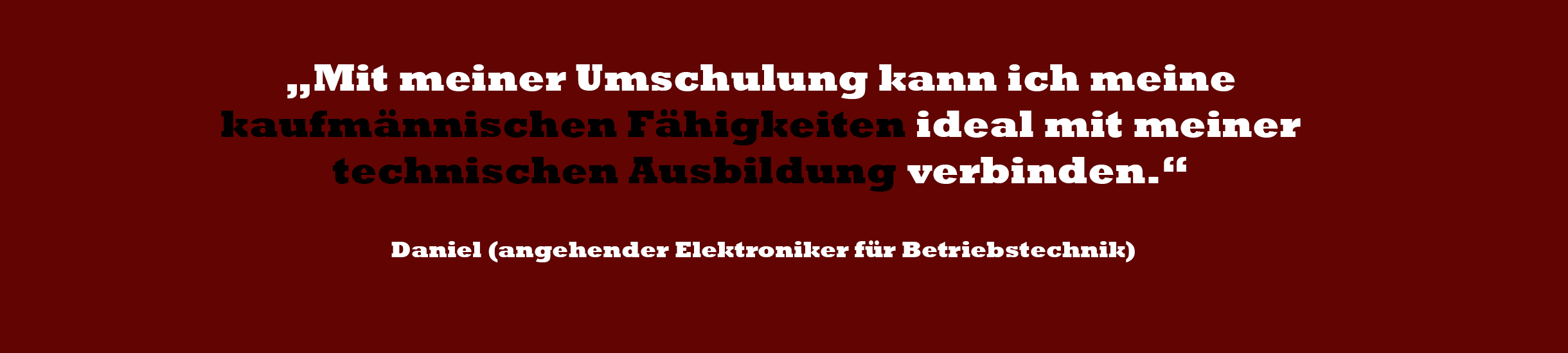 Erfahrungsbericht Umschulung Elektroniker für Betriebstechnik