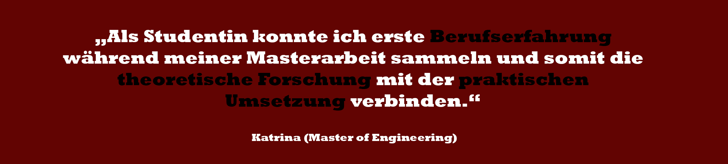 Erfahrungsbericht Master of Engineering Erfahrungsbericht Master of Engineering